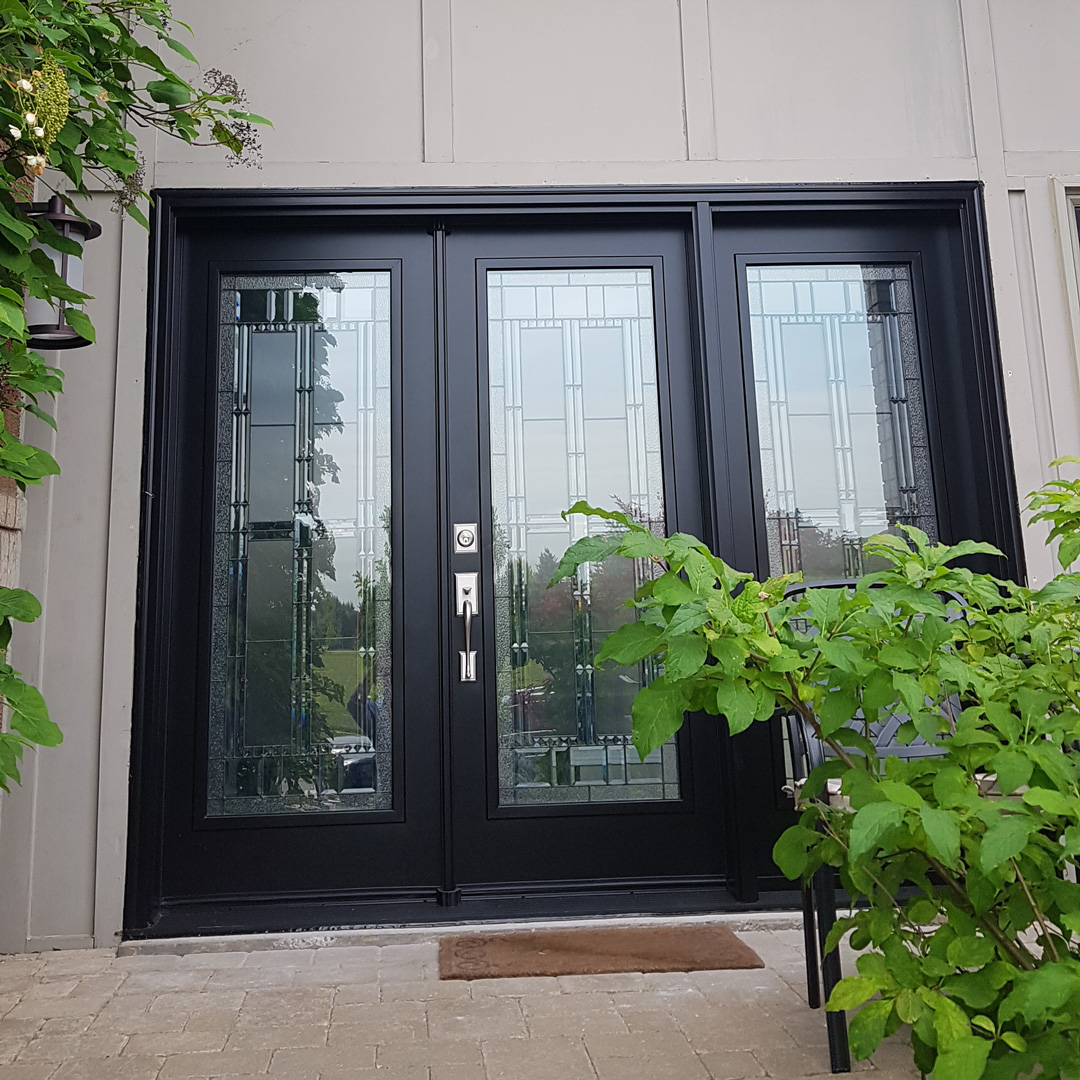 Black Fiberglass Entry Door | Luma Doors and Windows